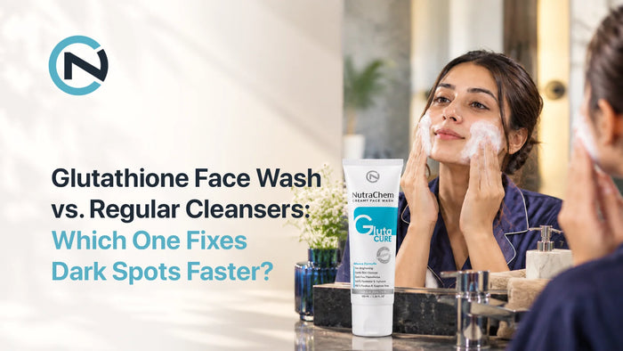 Glutathione Face Wash vs. Regular Cleansers: Which One Fixes Dark Spots Faster?