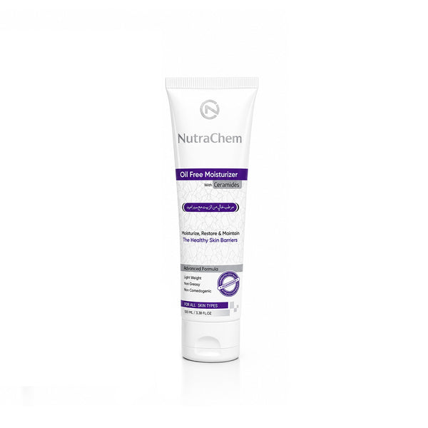 Oil-Free Moisturizer with Ceramides & Hyaluronic Acid for Lightweight, Non-Greasy Daily Hydration