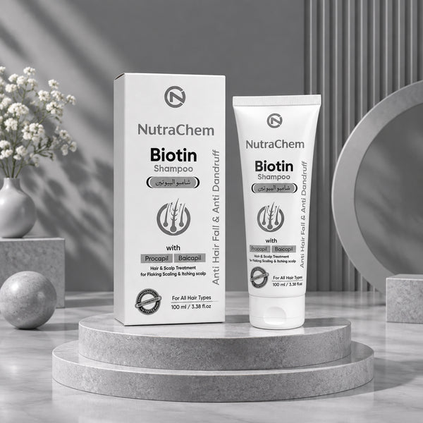 Biotin Shampoo with Procapil, Baicapil & Aloe Vera Extract for Stronger, Healthier-Looking Hair
