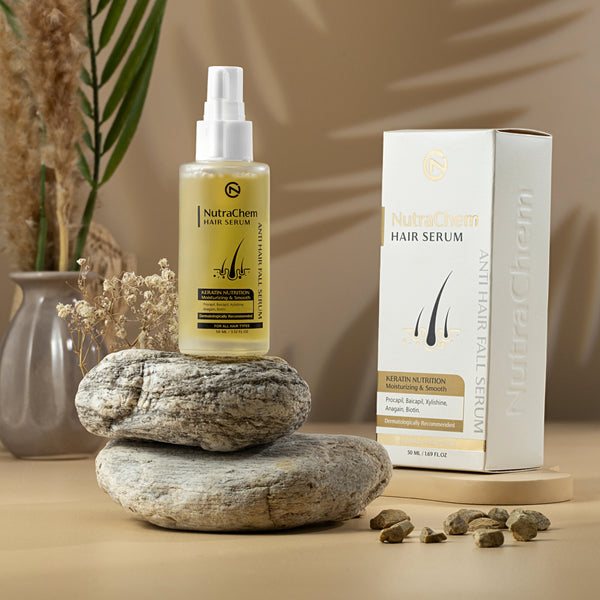 Hair Serum with Procapil, Baicapil, Xylishine & Biotin for Frizz Control, Strength & Natural Shine