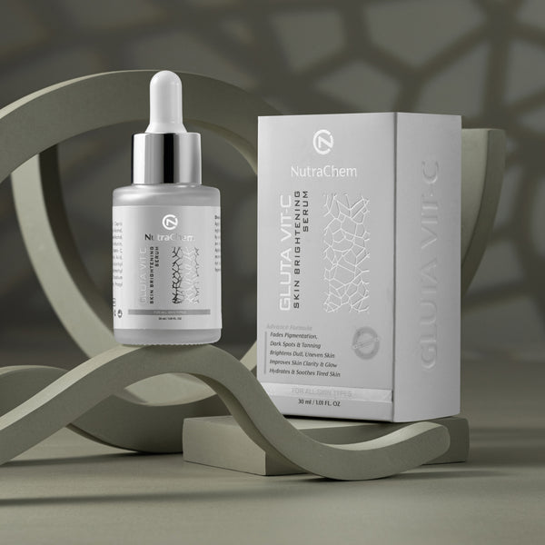Skin Brightening Serum with 10% Glutathione & 10% Vitamin C for Pigmentation, Collagen & Radiant Glow